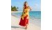 Hot Sale Halter Dress Rayon Hand Painted from Bali